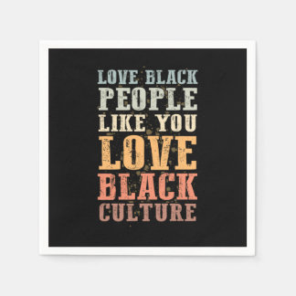 Serviette En Papier 3 Black History Mois Support Cadeau Manuel