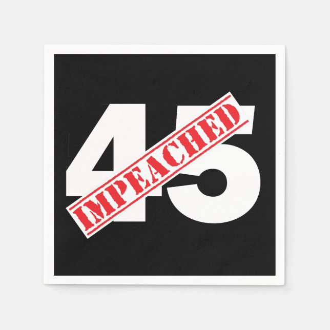 Serviette En Papier 45 Impêché (Devant)