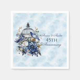 Serviette En Papier 45e et 65e édition du Sapphire
