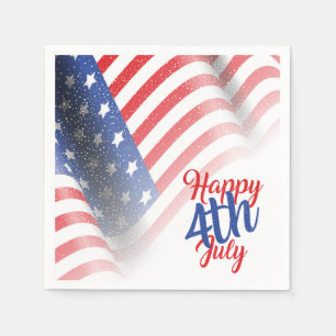 Serviette En Papier 4 juillet serviettes