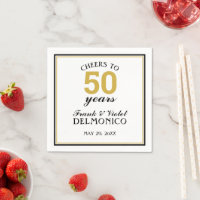50e anniversaire de Mariage Or encourage à 50 ans