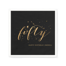 50e Gold Cinquantième fête d'anniversaire