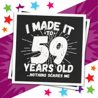 59 Ans Mème Sarcastique drôle 59ème Anniversaire