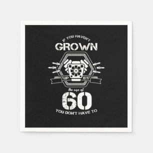 Serviette En Papier 60 e anniversaire cadeau de célébration si vous av