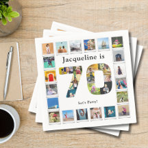 70e anniversaire Conception de votre propre collec