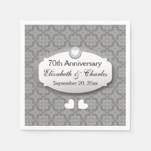 70e anniversaire du Mariage Platinum Z03