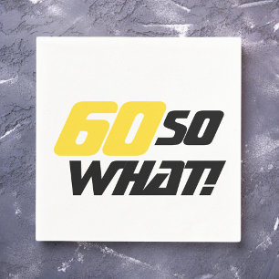 Serviette En Papier 80e anniversaire 80 Alors quoi / Motivational Part