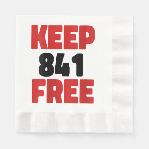 Serviette En Papier 841 Loutre de surf 841Garder 841 Californie libre