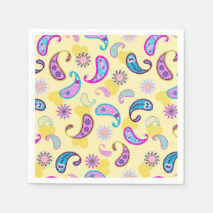 Serviette En Papier 90s Paisley