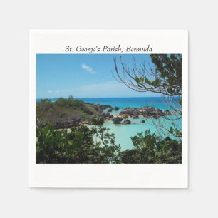 Serviette En Papier A Cosy Cove, paroisse St. George's, Bermudes