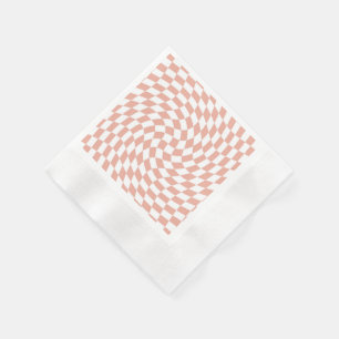 Serviette En Papier À damiers de vérification de la collection de Mari