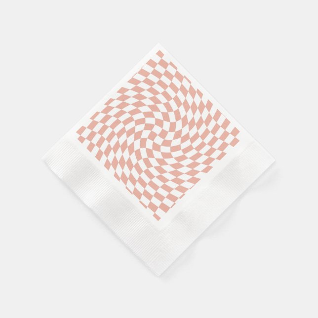 Serviette En Papier À damiers de vérification de la collection de Mari (Coin)