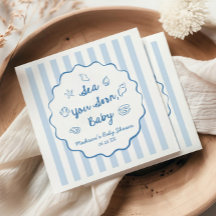 À la Mer Bientôt Bébé Shower Côtier