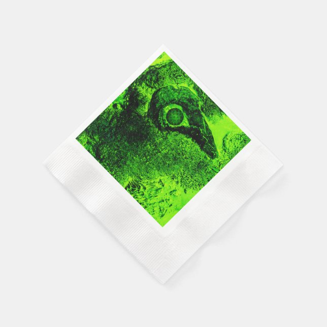 Serviette En Papier à la recherche de vert (Coin)
