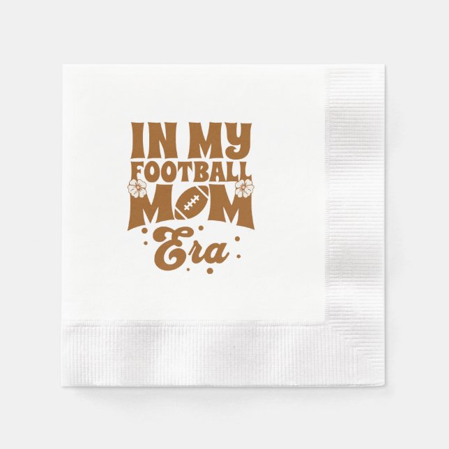Serviette En Papier À l'ère de ma mère de football (Devant)