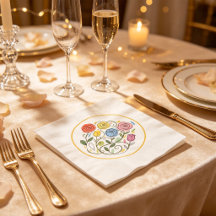 À motif floral romantique et élégant