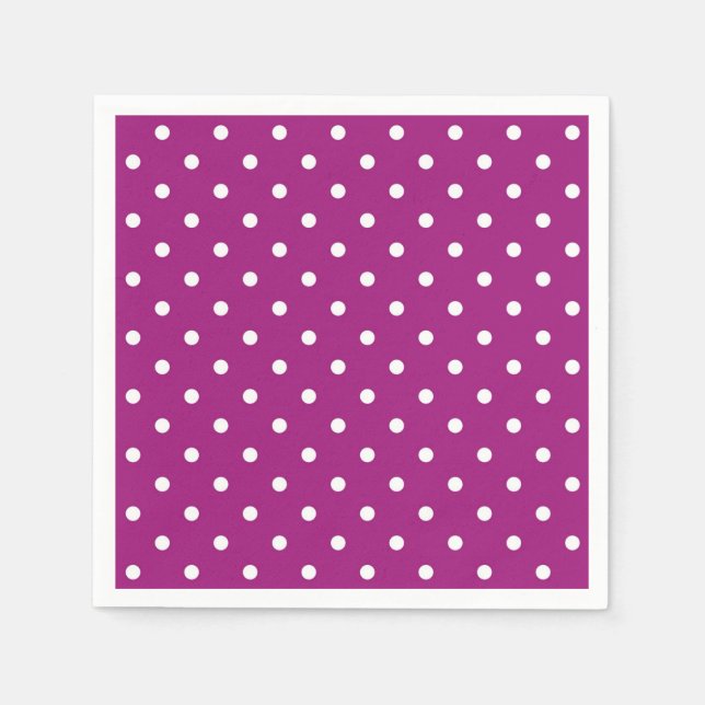 Serviette En Papier à petits pois20160601 (Devant)