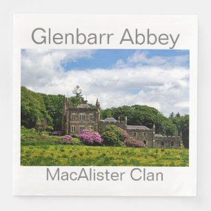 Serviette En Papier Abbaye de Glenbarr - Clan MacAlister