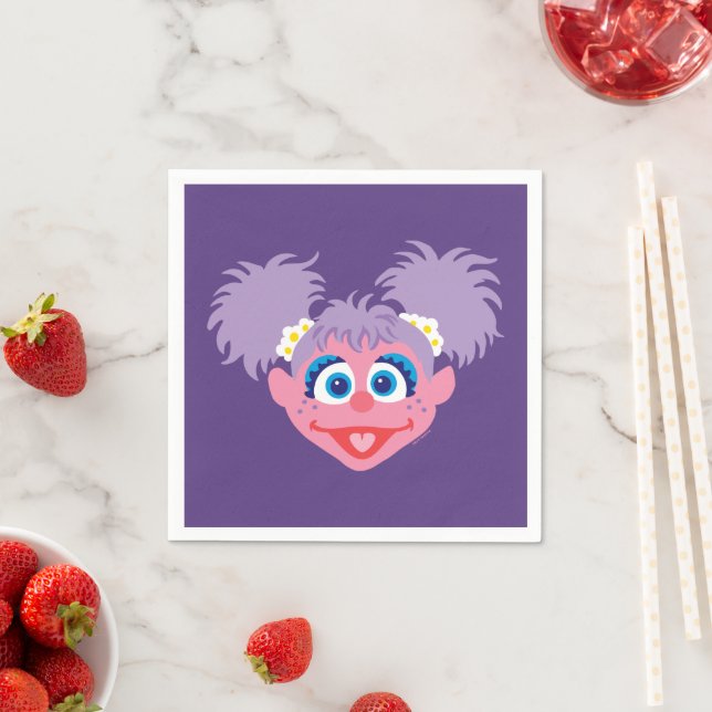 Serviette En Papier Abby Cadabby Face (En situation)