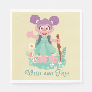 Serviette En Papier Abby Cadabby Sauvage et libre