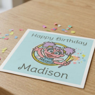 Serviette En Papier Abby Cadabby Vintage