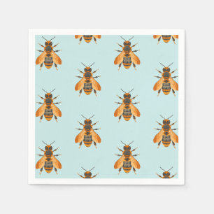 Serviette En Papier Abeille de style antique - Inspiré Vintage