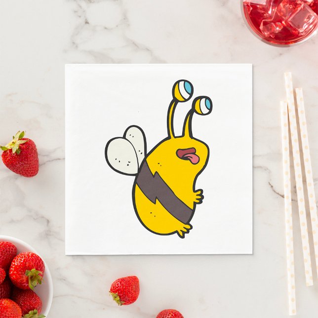 Serviette En Papier Abeille extraterrestre (Créateur téléchargé)
