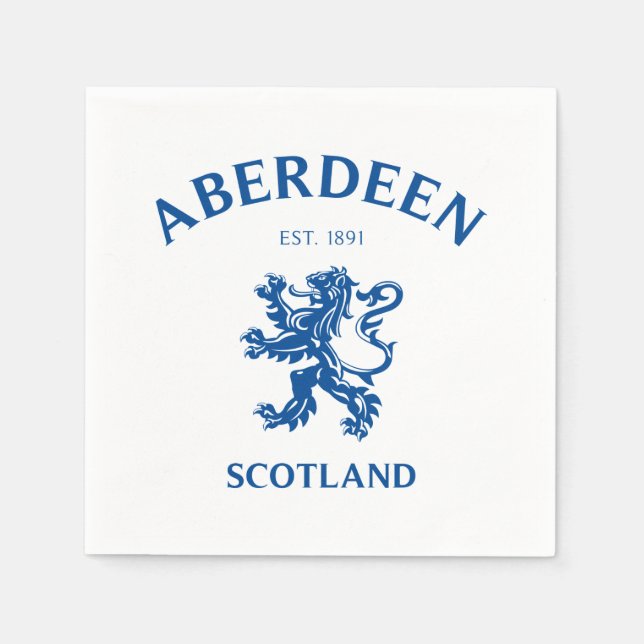 SERVIETTE EN PAPIER ABERDEEN (Devant)