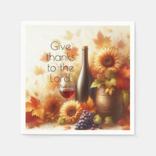 Serviette En Papier Abondante Grâce & Gloire d'Automne