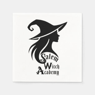 Serviette En Papier Académie de sorcières de Salem Sorcières wiccans F