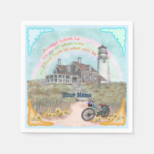Serviette En Papier Acceptation du phare