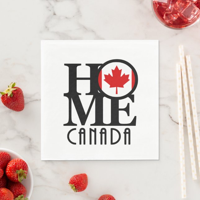 Serviette En Papier ACCUEIL Canada   (En situation)