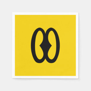 Serviette En Papier Adinkra africaine