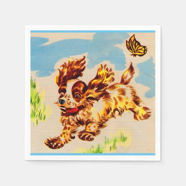 Serviette En Papier adorable (Devant)