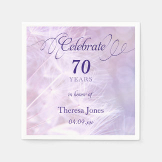 Serviette En Papier Adulte Anniversaire Fête Cocktail Standard Napkin