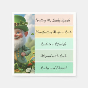 Serviette En Papier Affirmation de la Saint-Patrick
