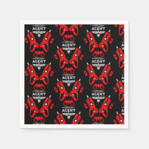Serviette En Papier Agent spécial