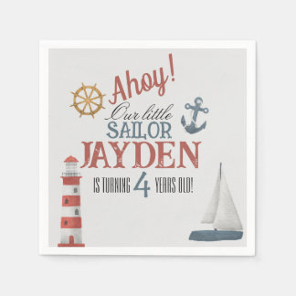 Serviette En Papier Ahoy !