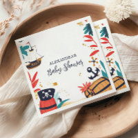 Ahoy C'est un garçon Bateau Pirate Baby shower nau