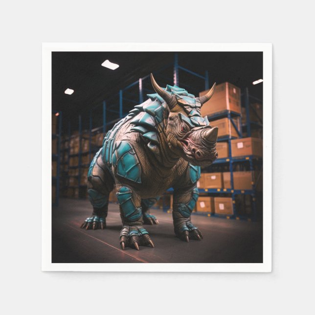 Serviette En Papier Ai Rhino (Devant)