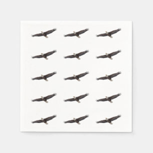 Serviette En Papier Aigle à tête blanche