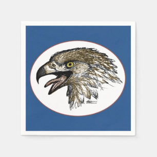 Serviette En Papier Aigle Criant