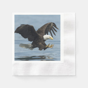 Serviette En Papier Aigle en approche