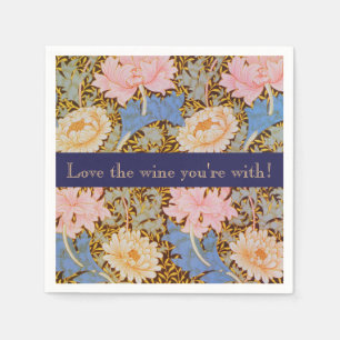 Serviette En Papier Aimez le vin avec lequel vous êtes ! Cocktail