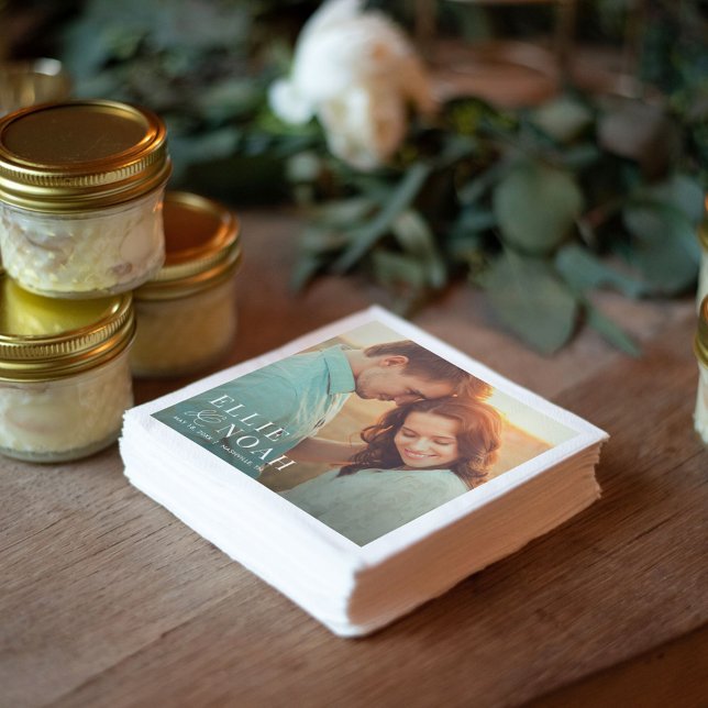 Serviette En Papier Ainsi En Amour Mariage Photo simple serviettes (Créateur téléchargé)