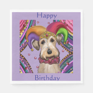 SERVIETTE EN PAPIER AIRDALE TERRIER