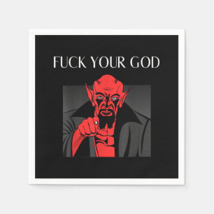 Serviette En Papier Aist Goat Satan Baphomet GIft