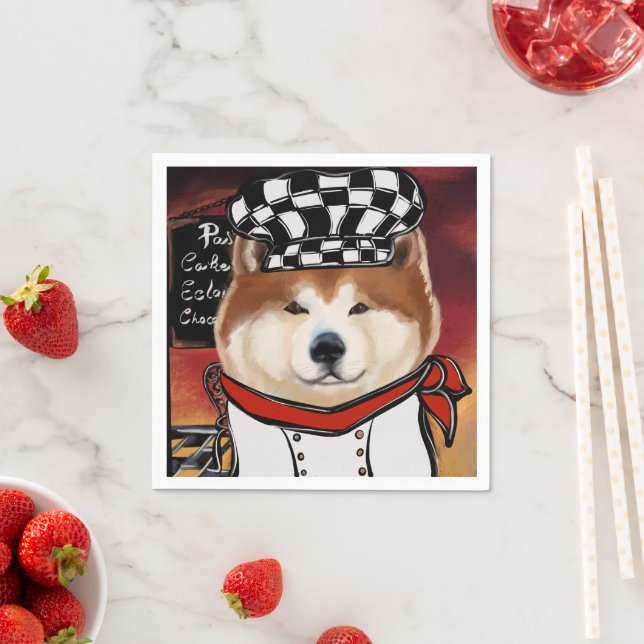 SERVIETTE EN PAPIER AKITA (En situation)