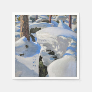 Serviette En Papier Akseli Gallen-Kallela - Le repaire du Lynx