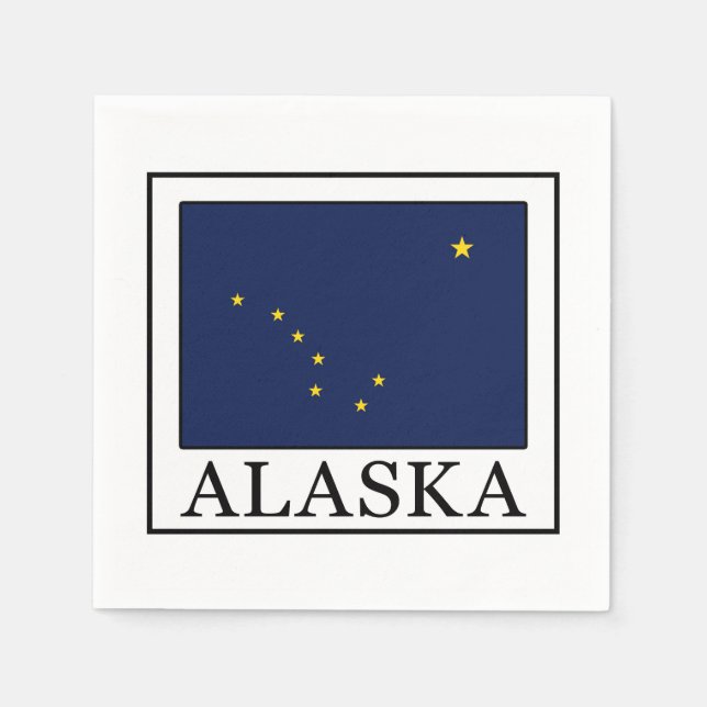 Serviette En Papier Alaska (Devant)